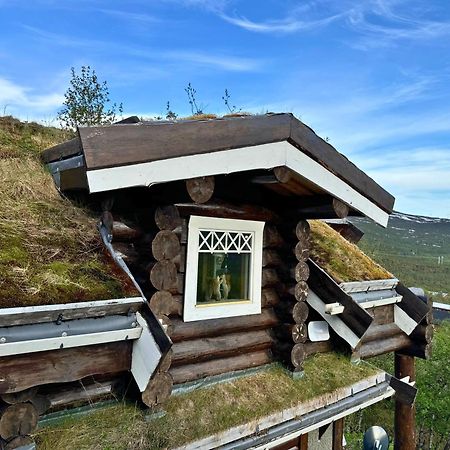 Unique Arctic Timber Cabin Skaidi Buitenkant foto